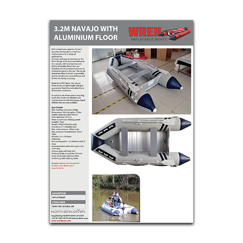 3.2m Wren Navajo Inflatable Boat